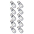 Miniatyrbillede 6 af 8: 10 stk LED E12 Pære Glas Lille Loftlampe Pære 500LM Vægpære til Soveværelse Kontor 220V