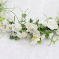 Miniatyrbilde 3 av 5: Blomsterkrans for brud, justerbar, høst, bryllup, hårbånd, krans, halo for blomsterpiker