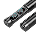 Pikkukuva 8 / 8: Mini Bluetooth -nappikuulokkeet Touch Control -LED-näyttö Vedenpitävät langattomat urheilulliset Bluetooth kuulokkeet kuntosalille ulkokäyttöön musta