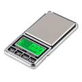 Miniatyrbild 8 av 8: Elektronisk smyckesvåg fickdigitala karatvågar med grön bakgrundsbelyst LCD-display 0,01/500G