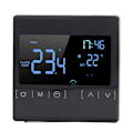 Miniatyrbild 2 av 8: Programmerbar digital termostat smart touch-skärm hemtermostat för svettångrum AC85V till 250V