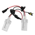 2 stk frontlys Xenon-pærer HID-lampeerstatning 100W 8000K H1-sokkel for 12V bil