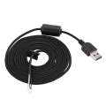 Miniatyrbild 2 av 8: 2 meter USB muslinjekabelbyte Reparationstillbehör för Logitech G9/G9X Game Mouse