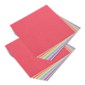 Pikkukuva 7 / 8: 2 sarjaa koristepaperia 25 väriä Albumin tausta taitto DIY-askartelu tarvikkeet 15 x 15cm