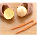Miniatyrbillede 3 af 5: Citrusskallere - Nem Skærer, Skærer og Skaller til Appelsiner, Citroner og Citrusfrugter