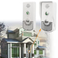 Miniatyrbillede 3 af 7: Trådløse intercom dørklokker 1000m afstand Fremragende Chip White Voice Intercom dørklokker til boliger Hoteller Villaer Fabrikker