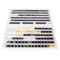 Miniatyrbillede 3 af 8: PBT Keycaps 132 Nøgler Bogstavløs Cherry Højde Ægyptisk Farao Tema DIY Dekorative Gaming Keycaps til Mekanisk Tastatur