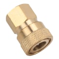 Miniatyrbillede 6 af 8: 8mm 40mpa Quick Connect hun indre ledningsstik Kobberpumpeadapter tilbehør