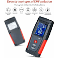 Miniatyrbillede 3 af 5: EMF Meter Håndholdt Mini LCD Digital Elektromagnetisk Strålingsdetektor Høj Nøjagtighed Dosimeter