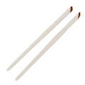 Miniatyrbillede 4 af 8: 2 stk Makeup Segl Eyeliner Brush Professionel blødt hår Ultra tyndt skrå eyeliner børste Kosmetisk værktøj