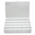 Miniatyrbild 1 av 8: Örhängehållare Organizer Transparent Akryl 30 Grids Portabel Stapelbar Örhängen Organizer Box L