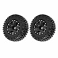 Miniatyrbilde 6 av 8: 2 stk. RC-hjul i metall, reservedeler for fjernstyrte biler for Axial SCX24 90081Black
