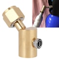 Pikkukuva 2 / 8: CGA320-kyynärpää CO2-soodakoneen täyttöadapteri vapautusventtiilillä SodaStream / Soda Club -laitteille