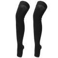 Pikkukuva 5 / 8: Open Toe Compression Ohut sukat Monipuoliset Reisi Korkea Mercerization Sukat BlackM