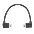 Pikkukuva 5 / 8: Displayport 1.4 Kaapeli 8K/60Hz 90 astetta kulmassa uros-uros 32.4Gbps nopea turvallinen vakaa oikeankulmainen näyttöportti
