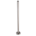 Miniatyrbilde 2 av 8: NPT 20mm Dusjhode Forlengelsesarmar Takmontert SUS304 Rustfritt Stål Baderom Dusj Tilbehør 40,6cm / 16in Børstet