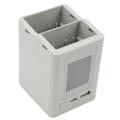 Miniatyrbild 6 av 8: 2-vägs laddningshubb PD snabbladdning färgskärm USB LCD batteriladdare för DJI Mini 3 drönare grå