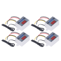 Pikkukuva 2 / 8: 4 kpl LED digitaalinen lämpötilansäädin Lämmitys Jäähdytystermostaattikytkin Moduuli 12V 120W