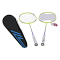 Miniatyrbild 1 av 8: SG8042 2-spelare Badminton Racket Set Lättvikts Kolfiber Dubbla Racketar för Vuxna