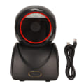 Miniatyrbillede 1 af 8: Desktop QR Code Scanner Høj nøjagtighed Hurtig afkodning CMOS USB QR Code Scanner til indkøbscentre Supermarkeder Sort
