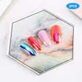 Miniatyrbillede 6 af 8: Nail Art Plade Display Stand Practice Display Neglepolering Blanding Manicure Maling PlateSexangle