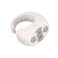 Miniatyrbillede 4 af 8: Smart Ring Controller Bluetooth 5.3 Trådløs Fjernbetjening Sidevender til Tik Tok Elektronisk Bog Hvid