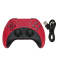 Miniatyrbillede 1 af 8: Trådløs spilcontroller RGB-baggrundsbelysning Dual Vibration 6 Axes Trådløst spilhåndtag til PS4 til PS3 til IOS-enhed