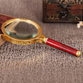 Miniatyrbillede 2 af 4: Forstørrelsesglas til seniorer og børn, bærbar håndholdt lup til læsning, inspektion, reparation, hobby og håndværk, 80 mm