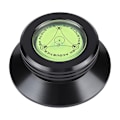 Miniatyrbillede 1 af 8: NY Sort Plade Vægt Klemme til LP Vinyl Pladespillere Metal Disk Stabilisator