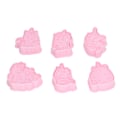 Miniatyrbilde 8 av 8: Fondant Embosser - Enkel rengjøring DIY Making ABS Fleksibel Gjenbrukbar Sjokolade Stempel Sett for Baking Cupcake