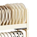 Miniatyrbillede 8 af 8: Hjemmeplade Organizer Køkken Multifunktionel Justerbar Teleskopisk Plade Organizer Plade Afløbsstativ