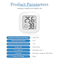 Miniatyrbillede 2 af 5: 3 stk. Digital Hygrometer Termometer, Mini LCD Indendørs Hygrometer Termometer, Sød Indendørs Væghængt Termometer