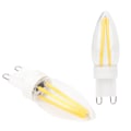 Miniatyrbillede 3 af 8: 10 stk. G9 dæmpbar lang filament BiPin LED-pære til hjem og bilbelysning 3W AC220V