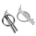 Miniatyrbillede 2 af 4: Sjippetov Speed Rope Sjippetov Wire Rope Sjippetov Boksning Gym Fitness Træning 3 Meter Justerbar Speed Gym Sølv