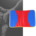 Miniatyrbillede 5 af 8: Bueformet sparkeboksepude fodmål Taekwondo-fokuseret holdbart træningsskjold (lille størrelse)