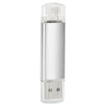 Miniatyrbild 7 av 8: USB -minne OTG-minne 2 i 1 tum U-disk USB2.0 Datortillbehör8GB