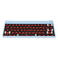 Miniatyrbild 8 av 8: 61-tangenters mekaniskt tangentbord DIY-kit RGB-bakgrundsbelysning Switch Hot Swap Custom mekaniskt spelande tangentbordskit Blå