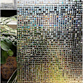 Pikkukuva 2 / 5: Mosaiikki Ikkunakalvo [45x200 cm] - Staattinen Kiinnitys Pimennys Ikkunakalvo - Itseliimautuva ja Läpinäkymätön Ikkunakalvo