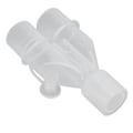 Miniatyrbillede 7 af 8: Genanvendelig åndedrætsmaskineslangeadapter 15 mm til 22 mm Y-form plast iltslangeadapter