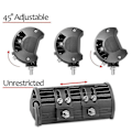 Miniatyrbillede 3 af 5: Universal LED Lys Bar Beslag Klemme Lampestand Passer Til ATV SUV Lastbil