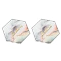 Miniatyrbillede 2 af 8: Nail Art Plade Display Stand Practice Display Neglepolering Blanding Manicure Maling PlateSexangle