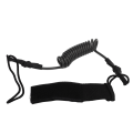 Miniatyrbillede 2 af 8: Sikkerhedsreb til kajakpadler - Holdbar styrke - Justerbart tilbehør til paddleboard - Forhindrer tab - Sort