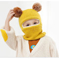 Miniatyrbillede 2 af 5: Varmt Hættehue til Børn Efterår Vinter Toddler Hat til Drenge Piger Cozy Gul Cap