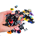 Miniatyrbillede 6 af 8: 100 stk. Cartoon Sko Charm Vandtæt Udsøgt Multipurpose Sko Dekoration Charm til Fest DIY