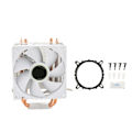 Miniatyrbillede 1 af 8: 9CM CPU-køler 2 Heat Pipes Dual Tower Computer CPU-køleventilatorer til Intel 775 1150 1151 1155 1156 1200 1700 1356 1366