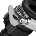 Miniatyrbillede 3 af 4: Universal Vandhane Slangekobling Hurtigkobling Vandhaneadapter Diameter Mindre End 20mm (sort) 2 stk