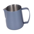 Miniatyrbillede 3 af 8: Mælkeskummerkande Tyknet Rustfrit Stål Tip Mund Mælkeskummerkop Mælkedampkande 450ml Royalblue
