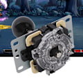 Miniatyrbild 4 av 8: CY-822A DIY-arkadspelknapp och joystick enkel rocker-set för Raspberry Pi PC-spelmaskin svart
