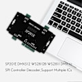 Miniatyrbilde 4 av 5: SP201E DMX512 WS2812B WS2811 DMX til SPI Dekoder, Støtter Flere IC-er