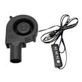 Miniatyrbillede 7 af 8: USB blæser blæser 3,8 tommer 3 hastighedstilstand DC 5V børsteløs 3800 RPM 22 CFM computer køleventilator til PC Electronics 3D Printer